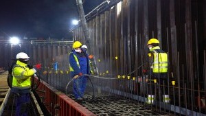 Przekop Mierzei Wiślanej. Pierwsze betonowanie na śluzie za nami