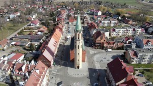 Nowy Staw z lotu ptaka - 2022. Zobacz miasteczko, które leży w samym sercu Wielkich Żuław