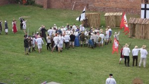 Malbork. Oblężenie Malborka dzień pierwszy 22.07.2022