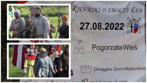 Pogorzała Wieś. I Turniej Rycerski o Smoczy Łeb. Wideo i zdjęcia.