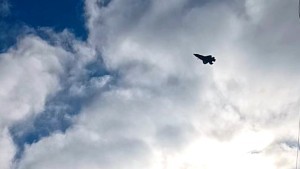 Malbork. Na niebie pojawiły się holenderskie F-35. Wideo