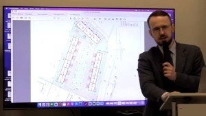 Prezentacja osiedla, które powstanie w Miłoradzu ? sesja Rady Gminy. Wideo 30.01.2023