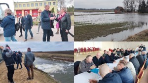 Spotkanie rolników w Szropach o zalanych polach i problemach z melioracją. Zobacz wideo ze spotkania!