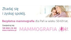 Malbork. Zapisz się na bezpłatne badanie mammograficzne dla kobiet w wieku 50-69 lat.