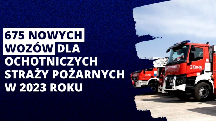 W 2023 r. OSP wzbogaci się o 675 nowych samochodów. Sprawdź, które…
