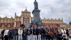 Malbork. Podróże z klasą uczniów Technikum nr 3.