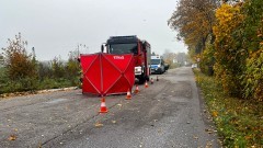 Śmiertelne potrącenie rowerzysty w miejscowości Stawiec.