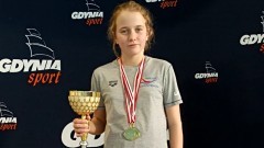 MAL WOPR. Michalina Kumkowska najlepszą pływaczką zawodów w Gdyni.