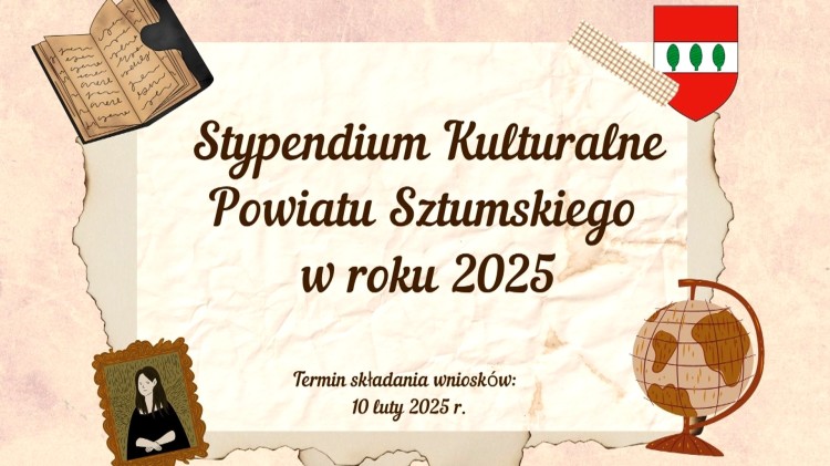 Można złożyć wniosek o przyznanie Stypendium Kulturalnego Powiatu…