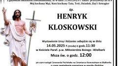 Zmarł Henryk Kloskowski. Miał 69 lat.