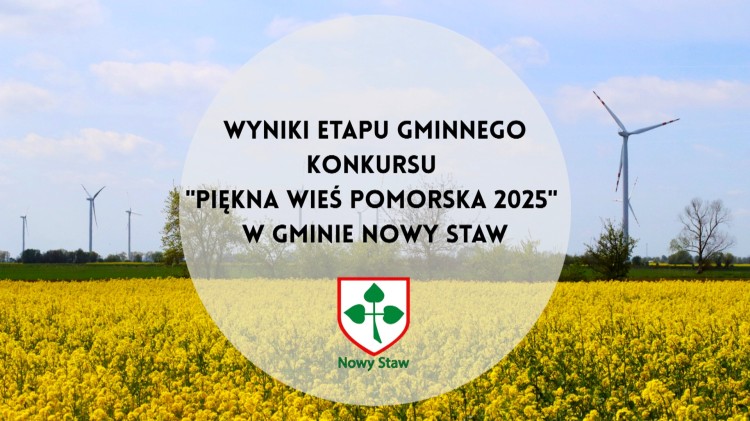 Laski najpiękniejszą wsią w Gminie Nowy Staw.