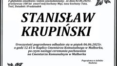 Zmarł Stanisław Krupiński. Miał 100 lat.