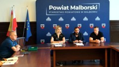 Drugie spotkanie dotyczące systemów łączności w Starostwie Powiatowym w Malborku.