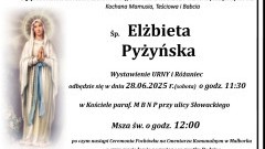 Zmarła Elżbieta Pyżyńska. Miała 62 lata.