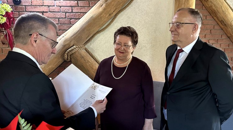 Złote Gody Państwa Skowyra z Kmiecina. 