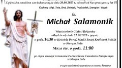 Zmarł Michał Salamonik. Miał 91 lat.