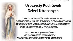 Uroczysty pochówek Dzieci Utraconych. 