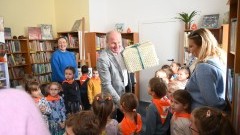 Czytelnicza Kraina Malucha otwarta - nowa przestrzeń dla najmłodszych w bibliotece w Nowym Dworze Gdańskim.