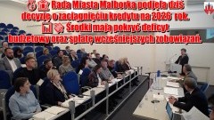 XXVII sesja Rady Miasta Malborka - 25.02.2026. Zobacz wideo