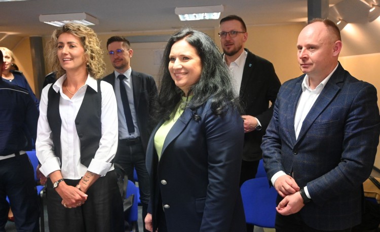 Samorządowcy uczestniczyli w rocznej odprawie policji w Nowym Dworze…