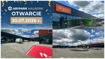 ARIPARK Malbork otworzy się 30 lipca. Nowy park handlowy przy DK22 z…