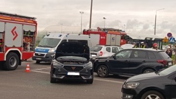 Kolizja na skrzyżowaniu Kotarbińskiego i Kwiatkowskiego w Malborku.…