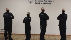 Malbork. Nowi policjanci w komendzie. Ty też możesz zostać jednym z nich.