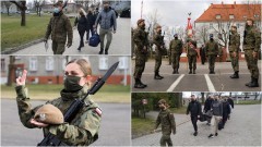 Malbork. Kolejni ochotnicy założyli mundur 7 Pomorskiej Brygady Obrony Terytorialnej.