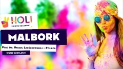 Malbork. Weź udział w kolorowym szaleństwie - Święto Kolorów Holi już w najbliższą sobotę.