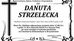 Zmarła Danuta Strzelecka. Żyła 93 lata.