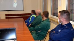 Malbork. Świadomy kierowca – wspólny program policjantów i Służby Więziennej.