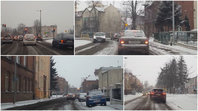 Zasypane ulice i chodniki. Akcja zima, czyli odśnieżanie w Malborku…