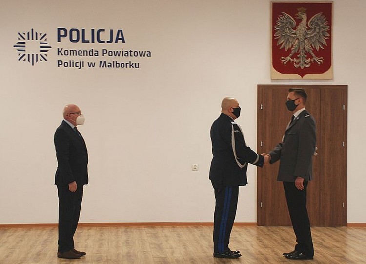 Malbork. Podinsp. Dariusz Zeler objął stanowisko Komendanta Powiatowego…