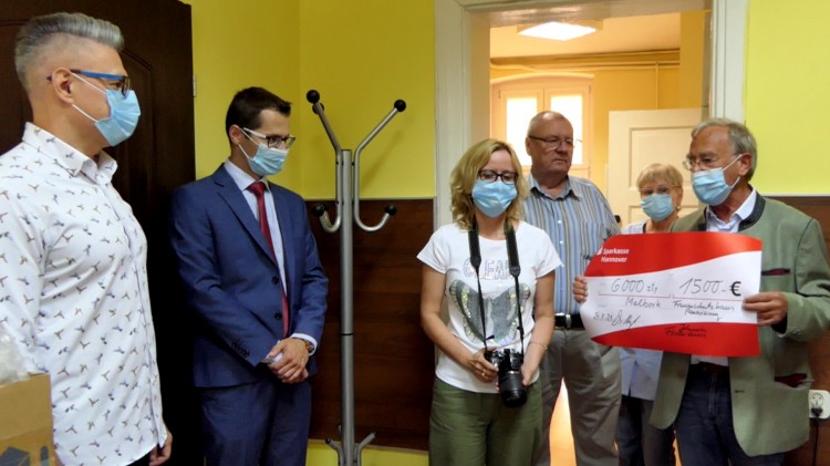 Malbork. Dary dla miasta od Zakonu Joannitów.