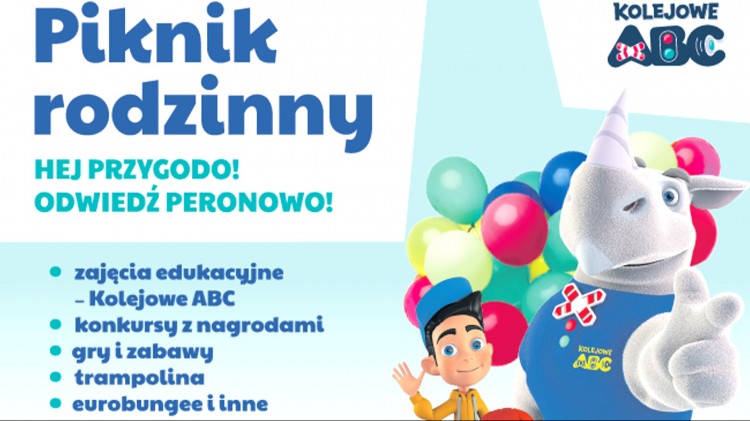 Stegna. Zabawa dla całej rodziny – przyjdź na piknik „Kampania Kolejowe…