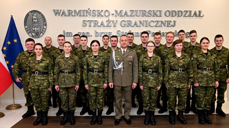 Nowi funkcjonariusze zasilili szeregi Warmińsko - Mazurskiego Oddziału…