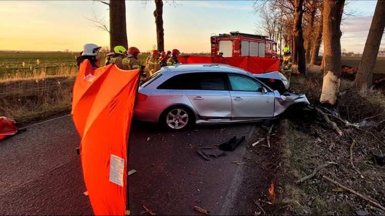 Śmiertelny wypadek między Szymankowem a Gnojewem. Nie żyje kierowca…