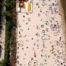Stegna 2020. Projekt plaża z powietrza