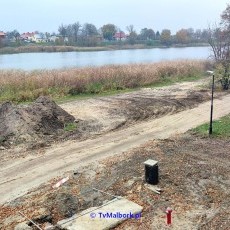 Bulwar nad Nogatem w Malborku. Zobacz, co się dzieje na budowie - listopad…
