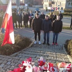 Malbork. W hołdzie Żołnierzom Wyklętym ? bohaterom powstania antykomunistycznego.